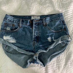 BANDITS DENIM SHORTS